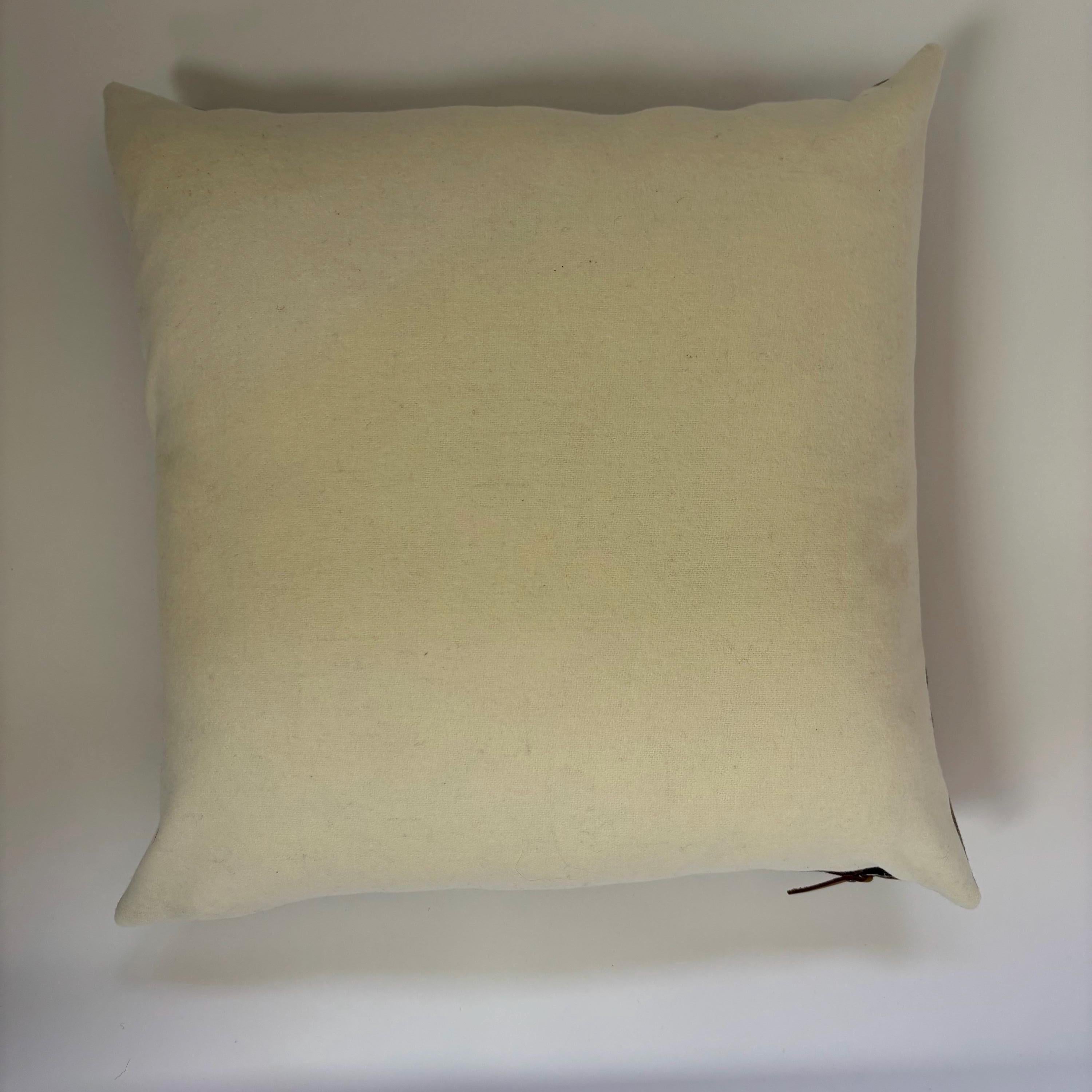 wool plaid pillow cover with reds blue and orange fall pillow 18”20”22”24” 14x24 housewarming gift